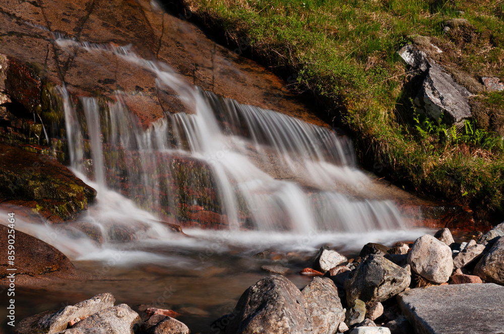 Obraz premium waterfall in the mountains