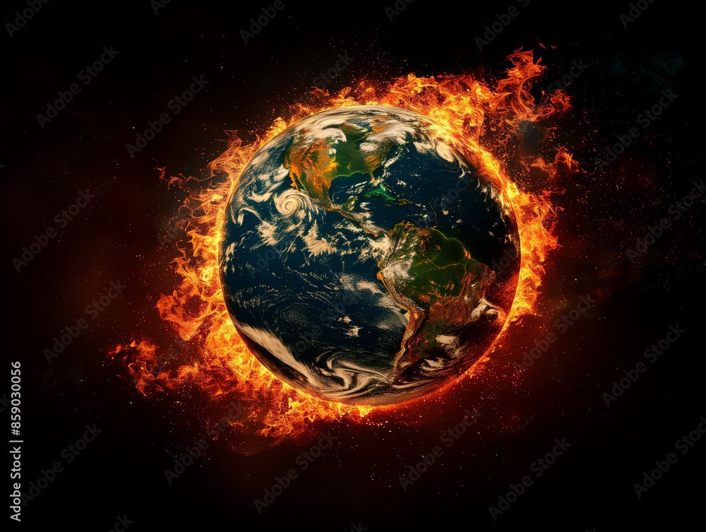 Global Warming Catastrophe: Earth Ablaze Global Warming Catastrophe: Earth Ablaze