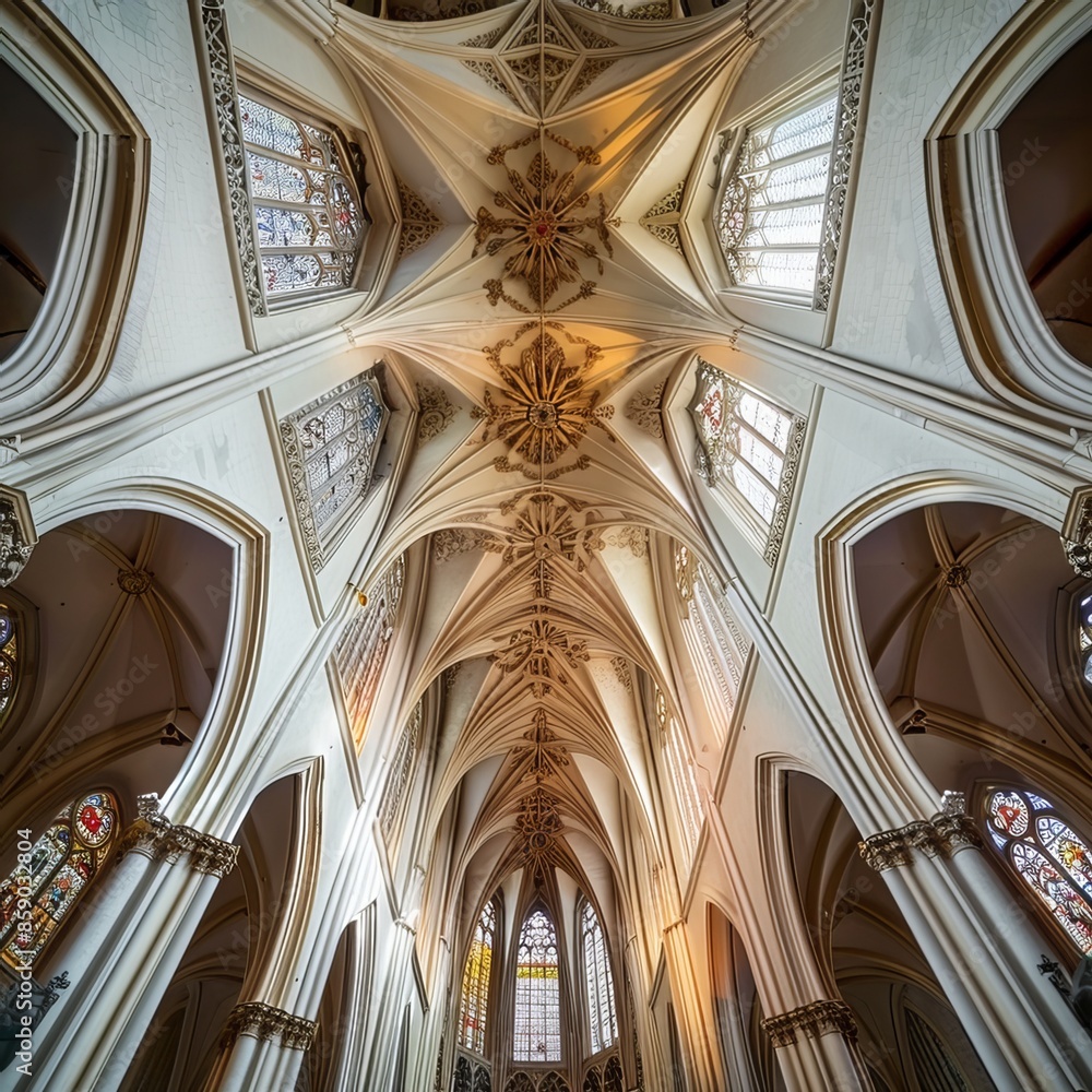 holy temples of the Christian religion. Generative AI holy temples of the Christian religion. Generative AI
