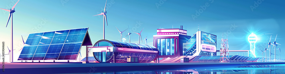 Futuristic Clean Energy Solutions Futuristic Clean Energy Solutions
