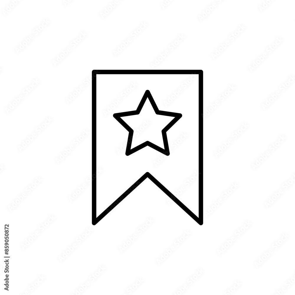 Bookmark Ribbon Icon Perfect for Saving and Organizing Content Bookmark Ribbon Icon Perfect for Saving and Organizing Content