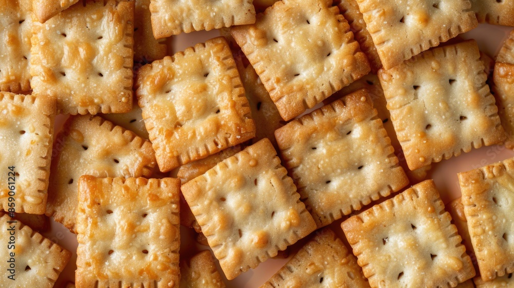 A background of crackers A background of crackers