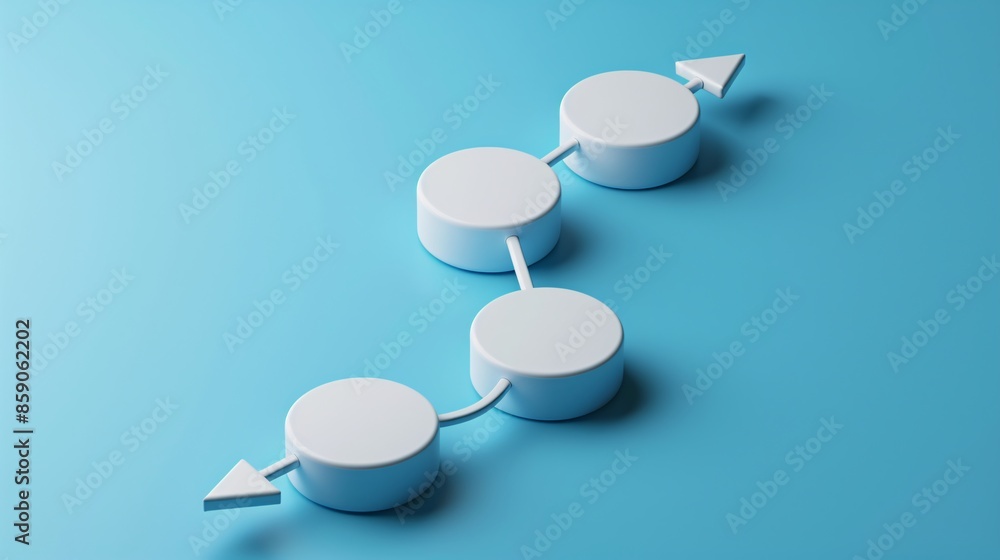 A three-dimensional flowchart of an accounting cycle A three-dimensional flowchart of an accounting cycle