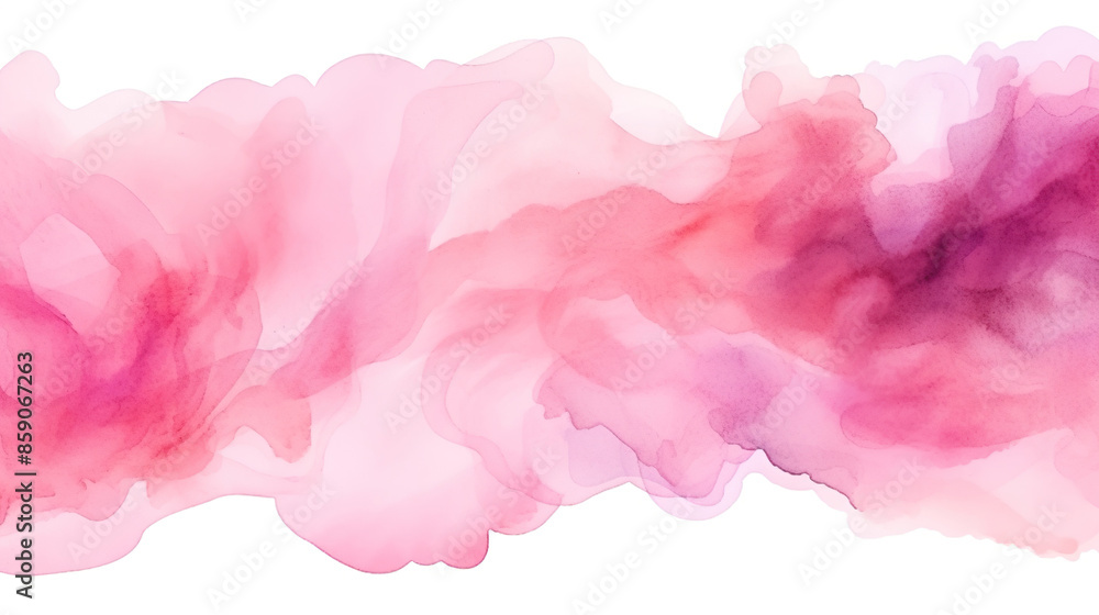 Isolated watercolor texture set against a stark white background Isolated watercolor texture set against a stark white background