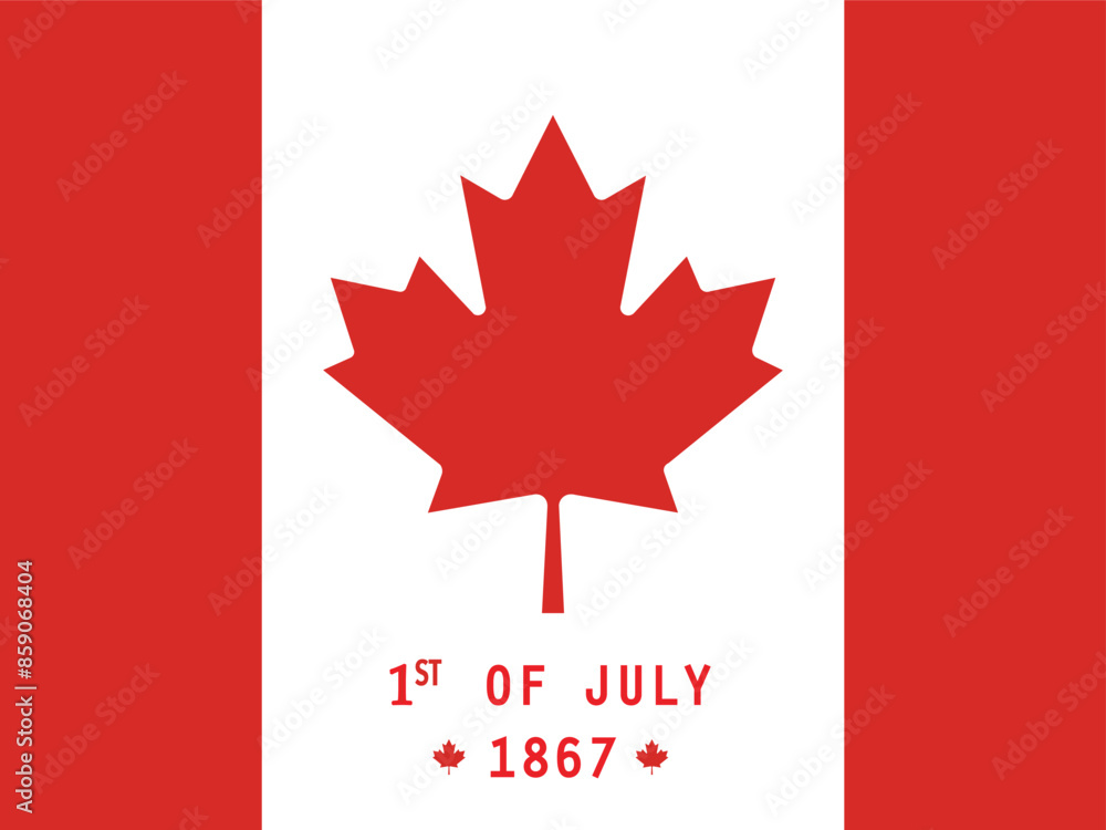 Happy Independence day of Canada, Canada flag, Maple leaf, Seamless Pattern, vector design, Template for designs, digital pattern Happy Independence day of Canada, Canada flag, Maple leaf, Seamless Pattern, vector design, Template for designs, digital pattern