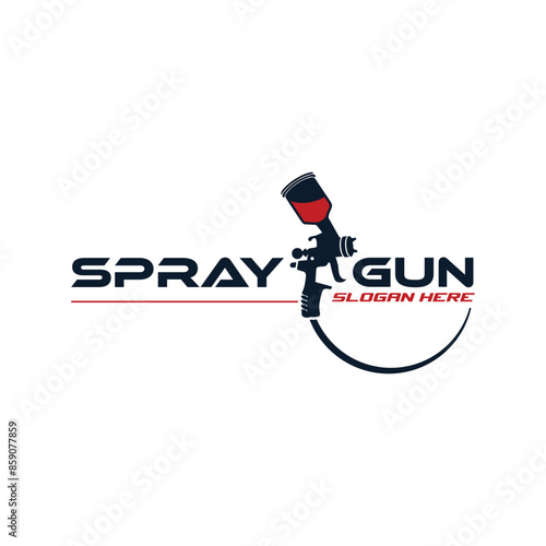 Illustration vector graphic of Auto Car Body Paintings logo design template