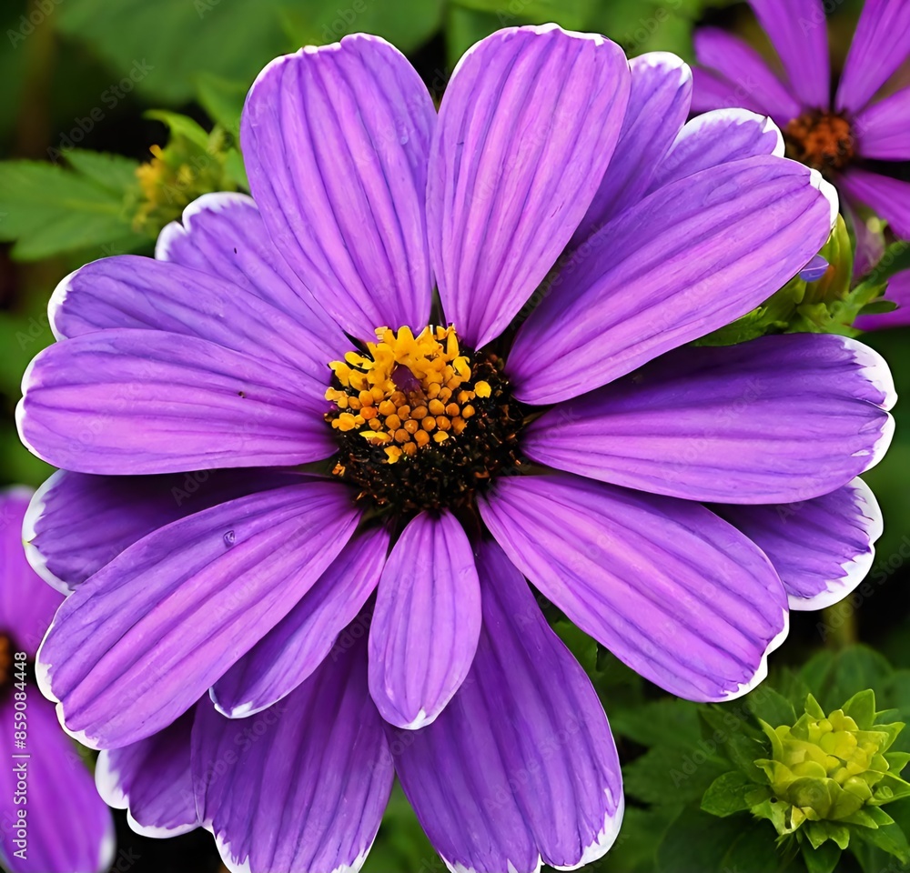Fototapeta premium pink and purple flowers, nature, purple, daisy, garden, summer, spring, flora, flowers, beauty, plant, bloom, macro, petals