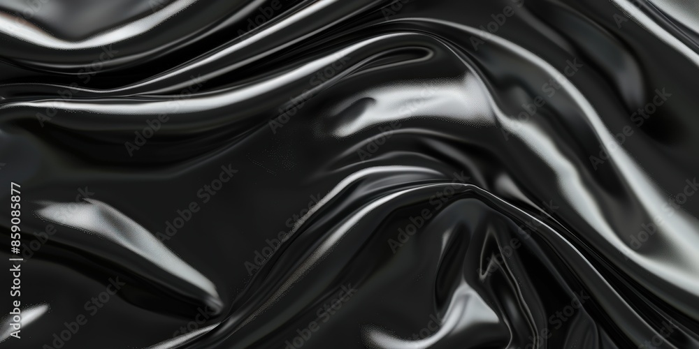 Obraz premium Abstract Black Fabric Texture