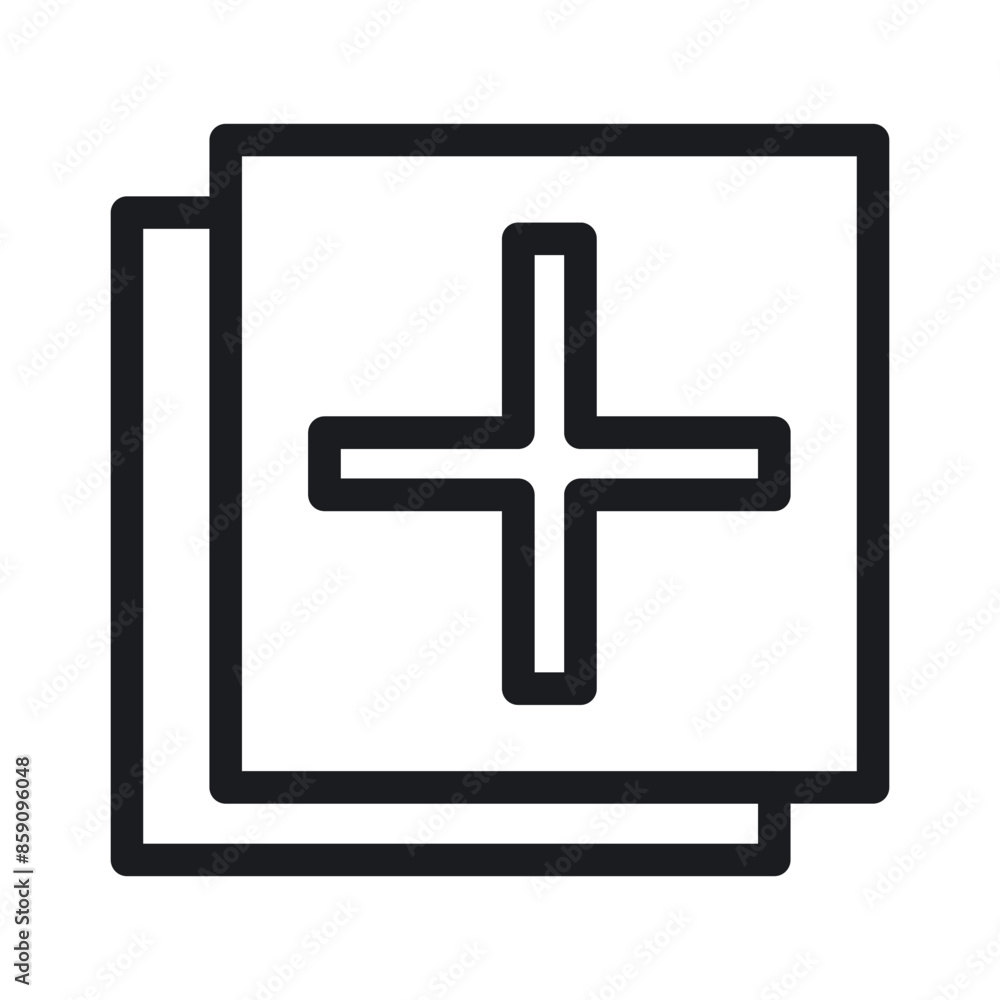 Add Function Icon Ideal for App and Website Interface Design Add Function Icon Ideal for App and Website Interface Design