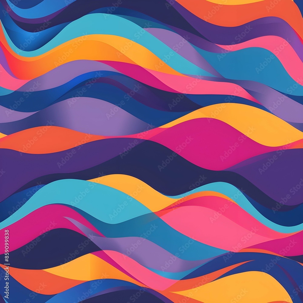 Abstract colorful wavy pattern background Abstract colorful wavy pattern background