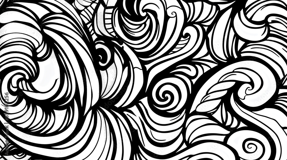 Adult colouring book page
Adult colouring book page