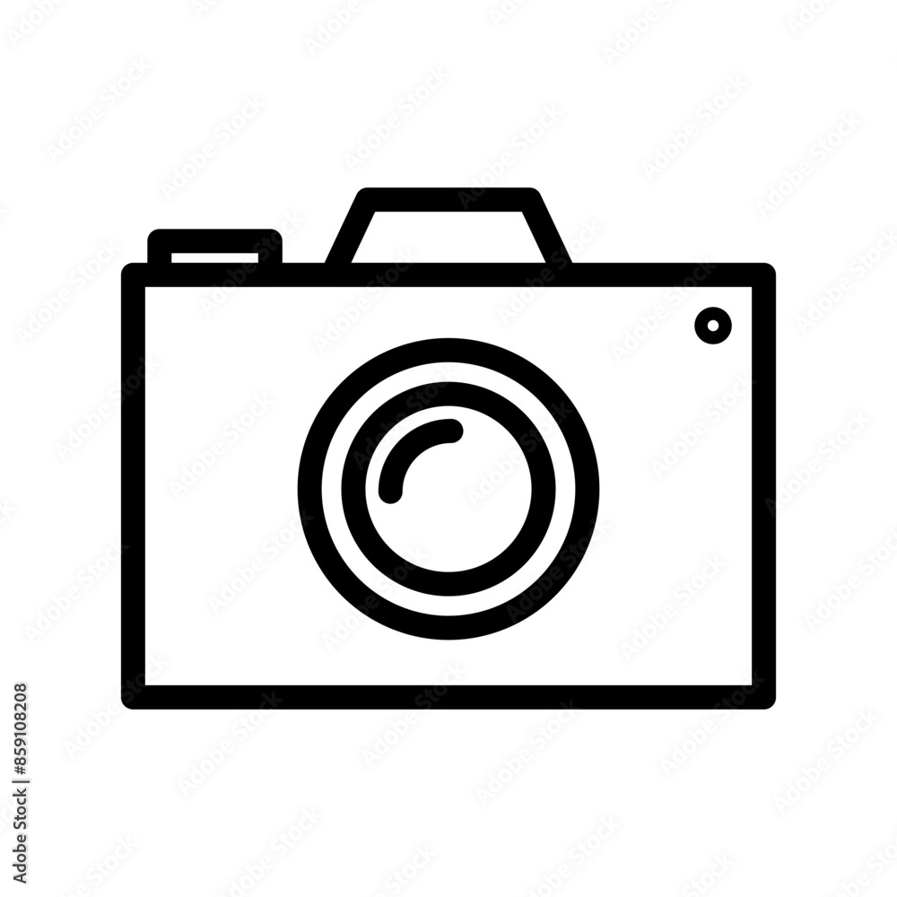 Digital Camera Icon Perfect for Photography and Media Content Digital Camera Icon Perfect for Photography and Media Content