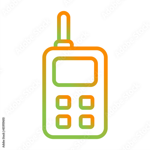 Walkie Talkie Vector Icon