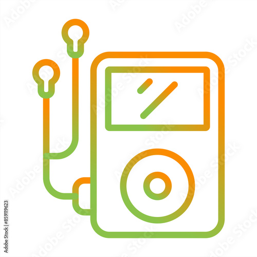 MP3 Player Vector Icon