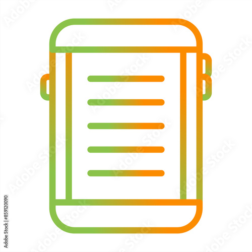 E-reader Vector Icon
