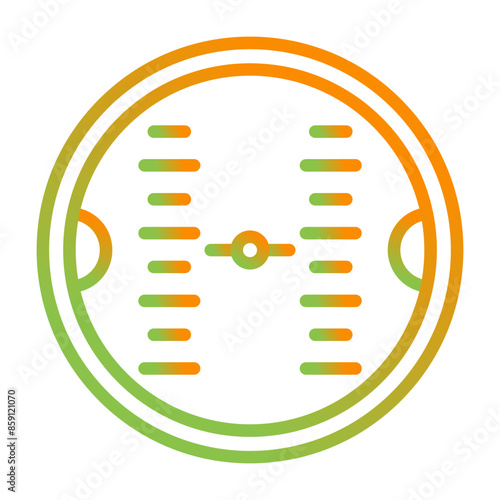 Altitude Meter Vector Icon