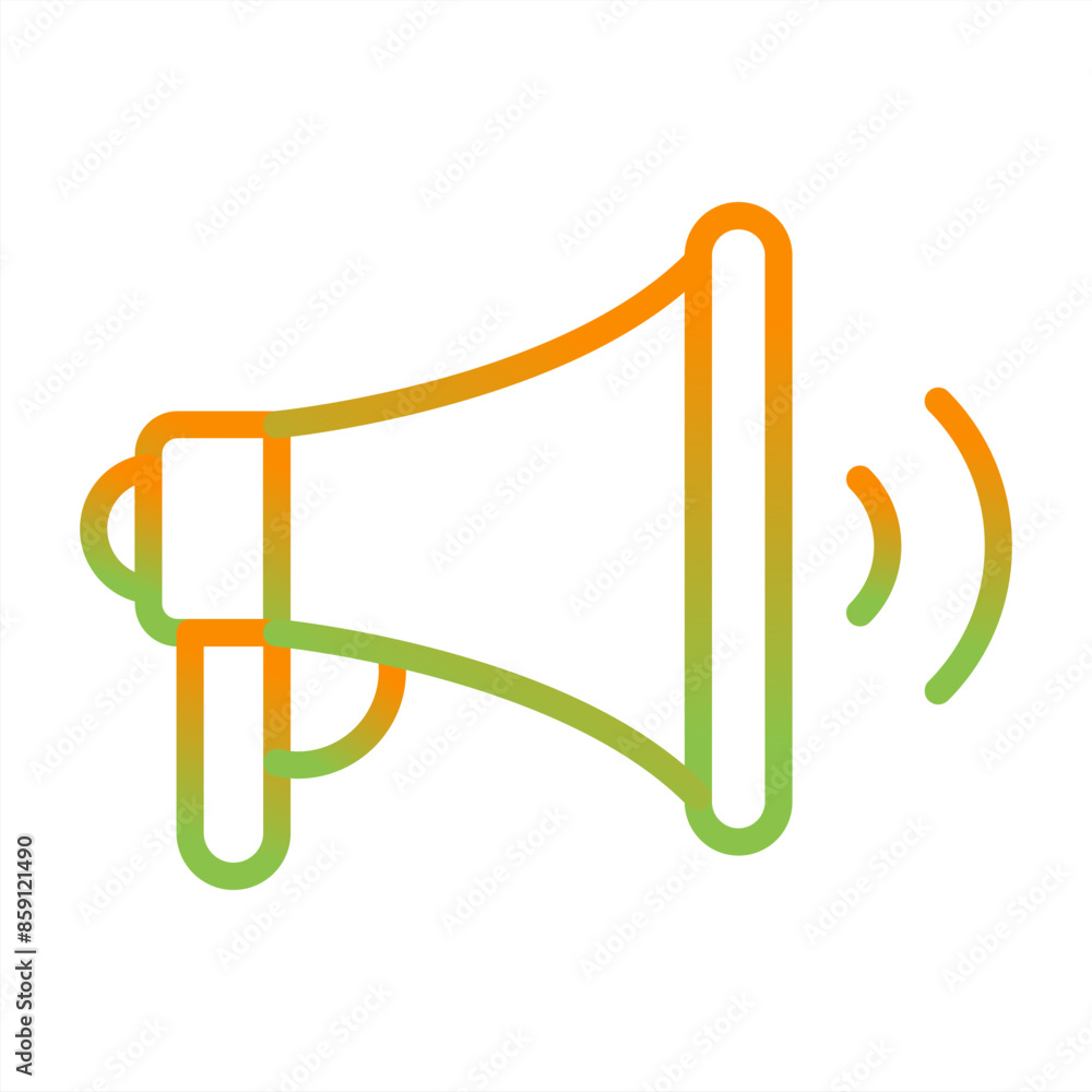 Public Address System Vector Icon Public Address System Vector Icon