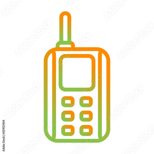 Walkie Talkie Vector Icon