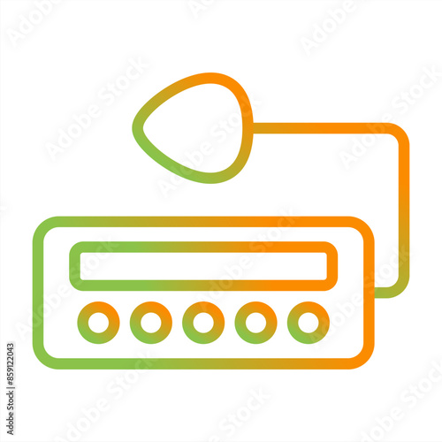 Taxi Radio Vector Icon