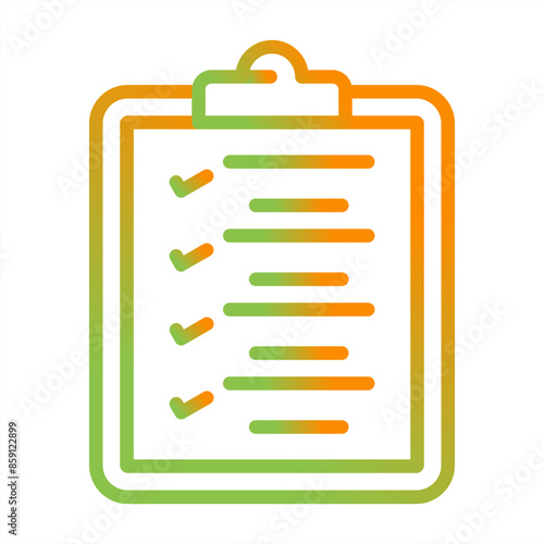 Checklist Vector Icon