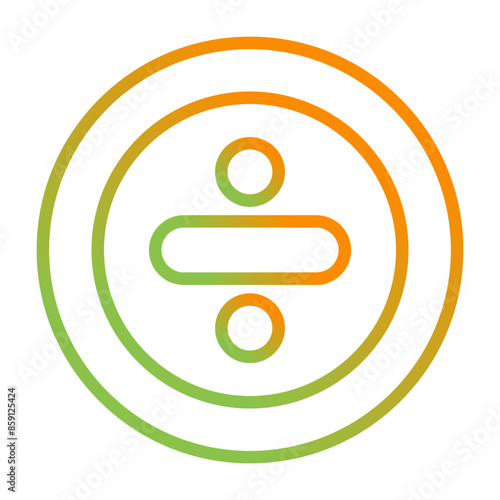 Division Vector Icon