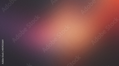 Grainy Gradient Abstract Background, Blurred color