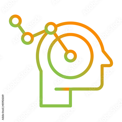 Deep Learning Vector Icon photo