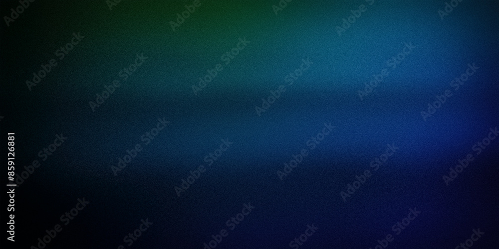 Fototapeta premium Abstract gradient background with smooth transitions from green to blue and dark hues. Ideal for modern designs, technology themes, and creative projects needing a sleek, vibrant backdrop
