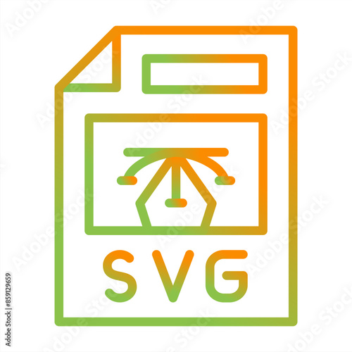 Svg File Vector Icon
