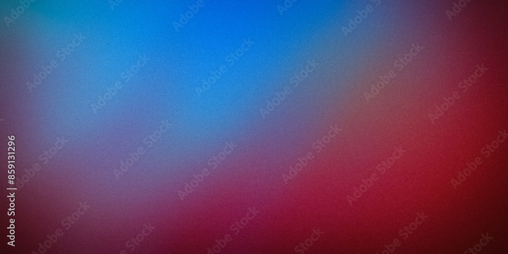Obraz premium Gradient background blending vibrant blue and red hues, creating a dynamic and captivating design. Perfect for digital art, creative projects, and modern designs