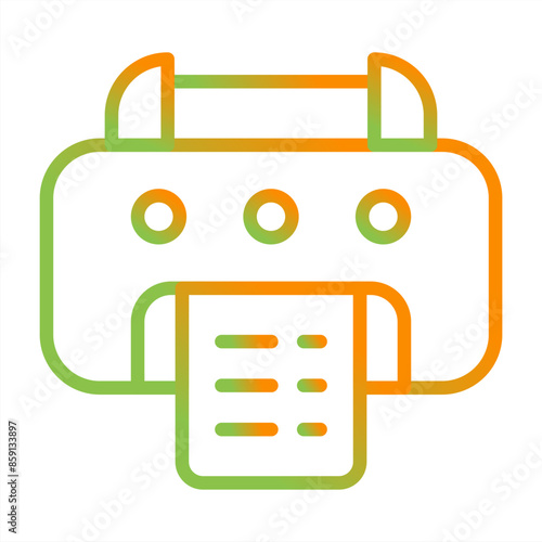Print Vector Icon