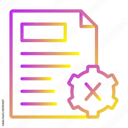 Cancelled Vector Icon