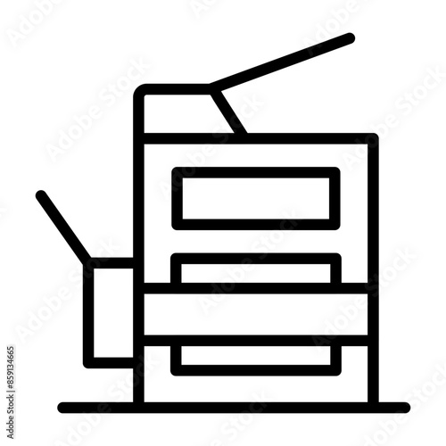Copy Machine Vector Icon