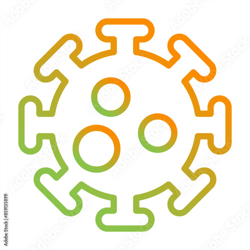 Virus Vector Icon