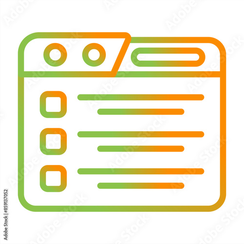 Task Manager Vector Icon