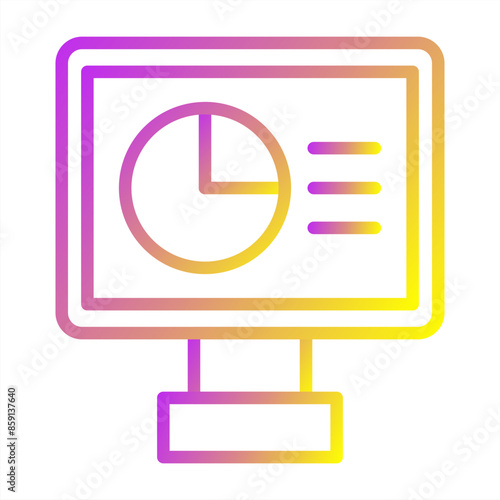 Monitoring Vector Icon