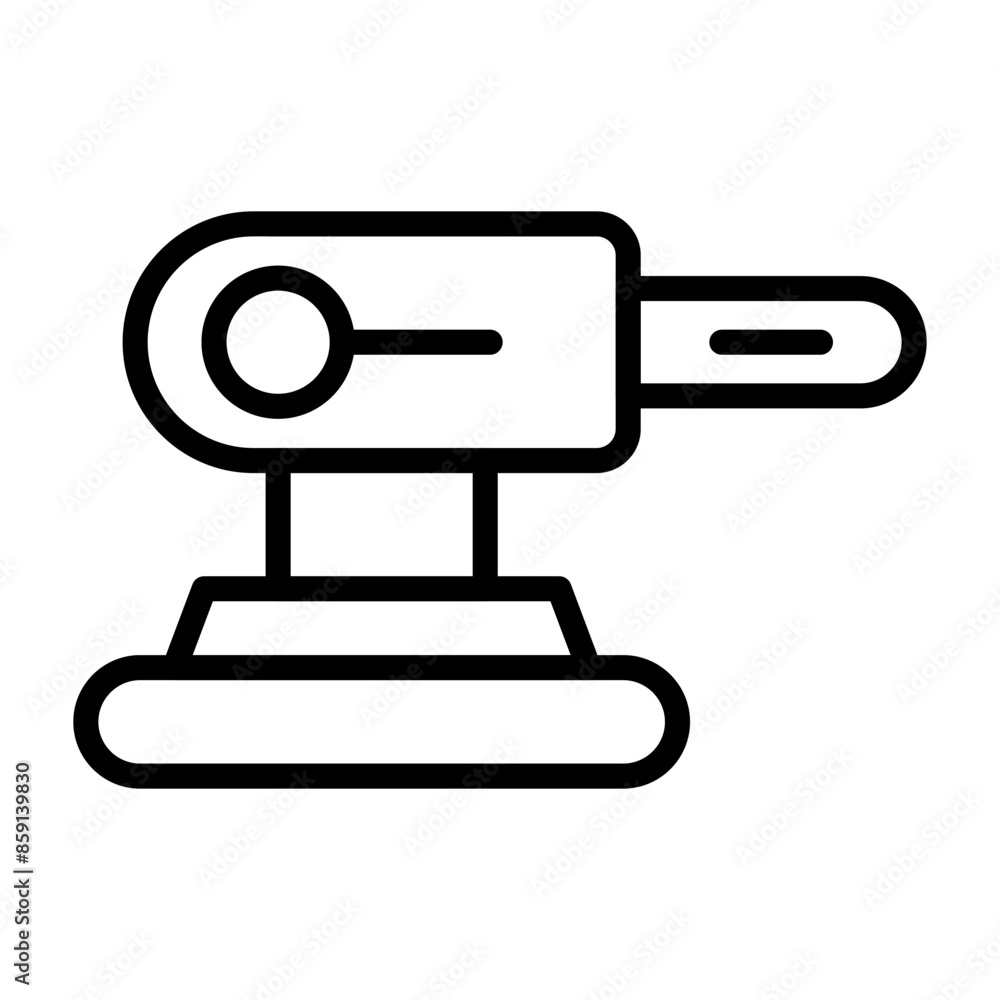 Sander Vector Icon Sander Vector Icon