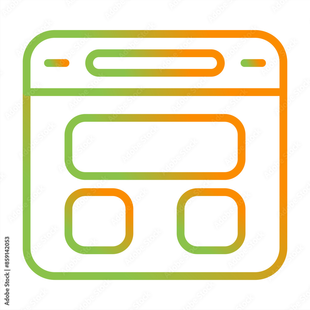 Browser Vector Icon Browser Vector Icon