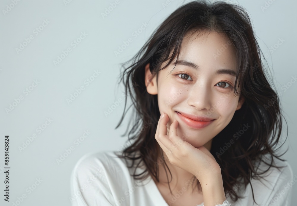 A beautiful female Asian model, posing for the camera, close up shot, photoshoot, photography A beautiful female Asian model, posing for the camera, close up shot, photoshoot, photography