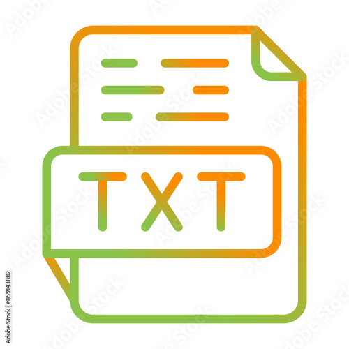 TXT Vector Icon