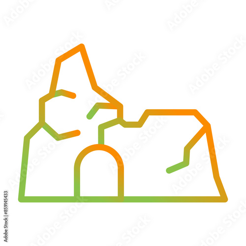 Cave Vector Icon