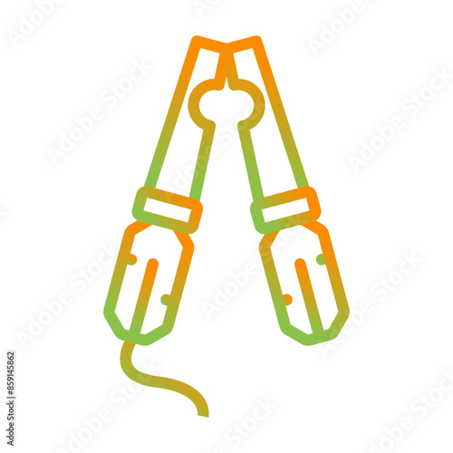 Cable Clamp Vector Icon