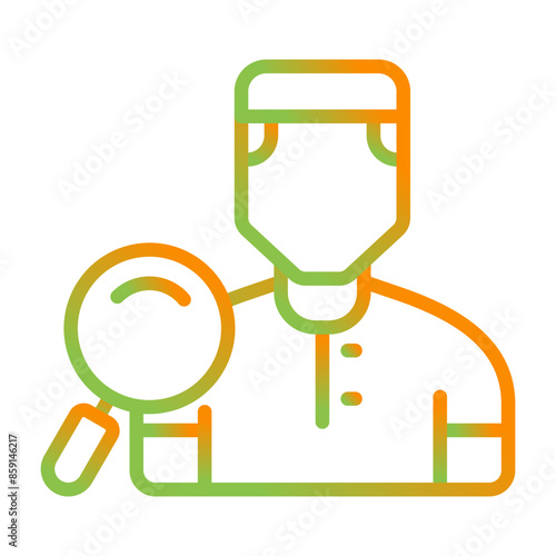 Search specialist Vector Icon