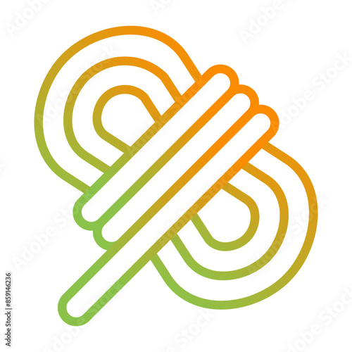 Cable Ties Vector Icon