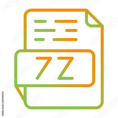 7Z Vector Icon
