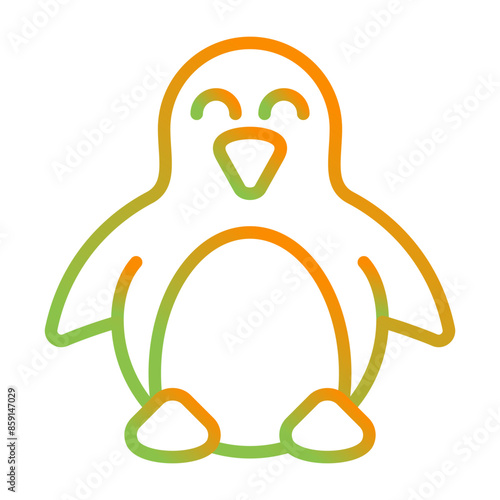 Penguin Vector Icon