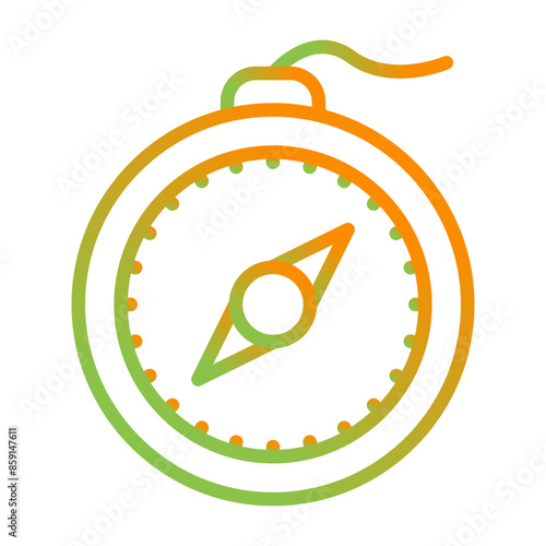 Compass Vector Icon