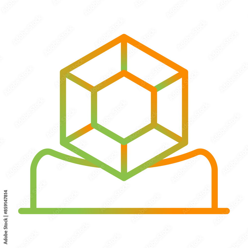 Fototapeta premium Gem Vector Icon