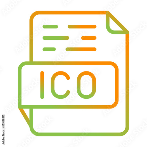 ICO Vector Icon