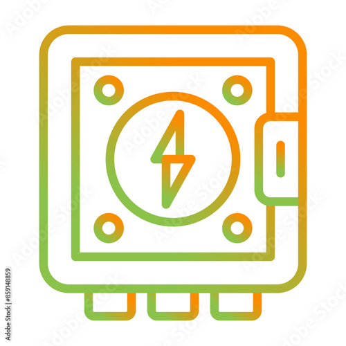 Electrical Panel Vector Icon